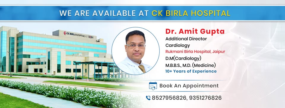 Heart Specialist in Jaipur | Dr. Amit Gupta (Cardologist)