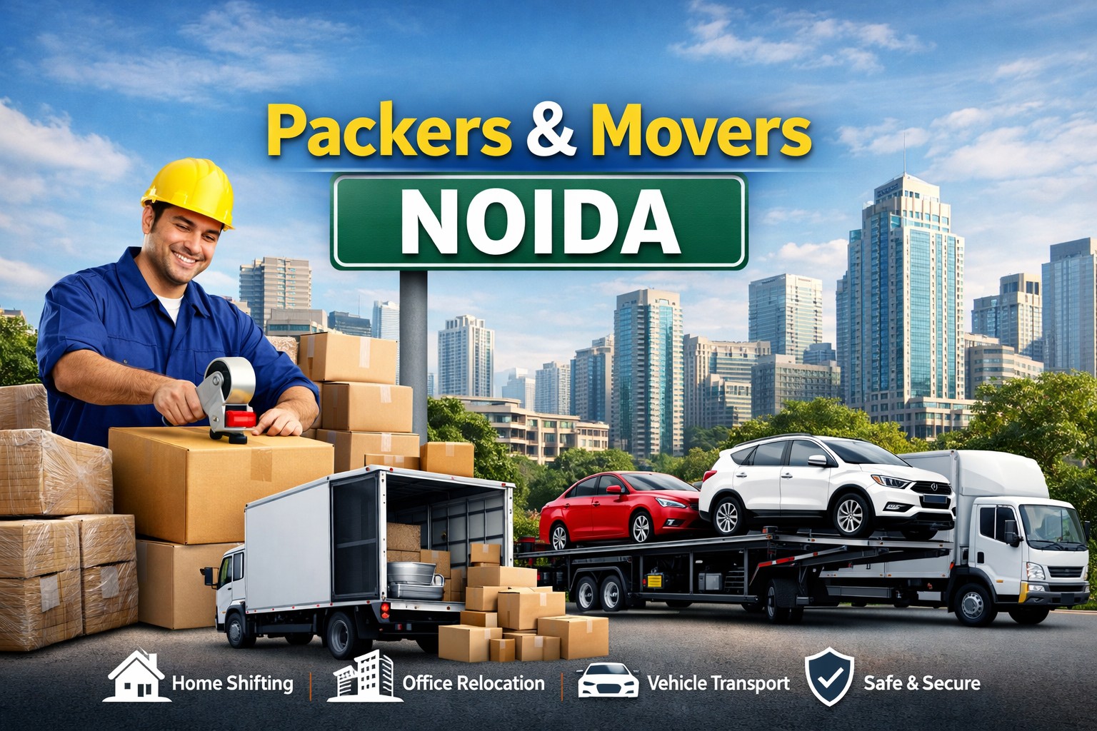 Affordable Home Shifting & Relocation Services in Noida – Verified Movers