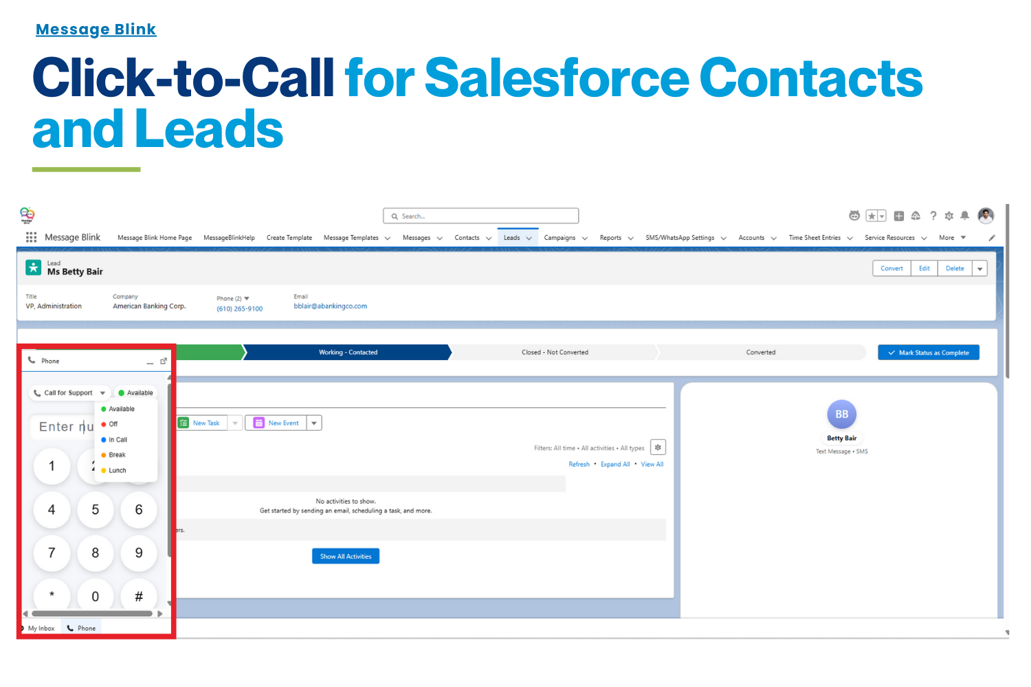 Message Blink - Gallery 18