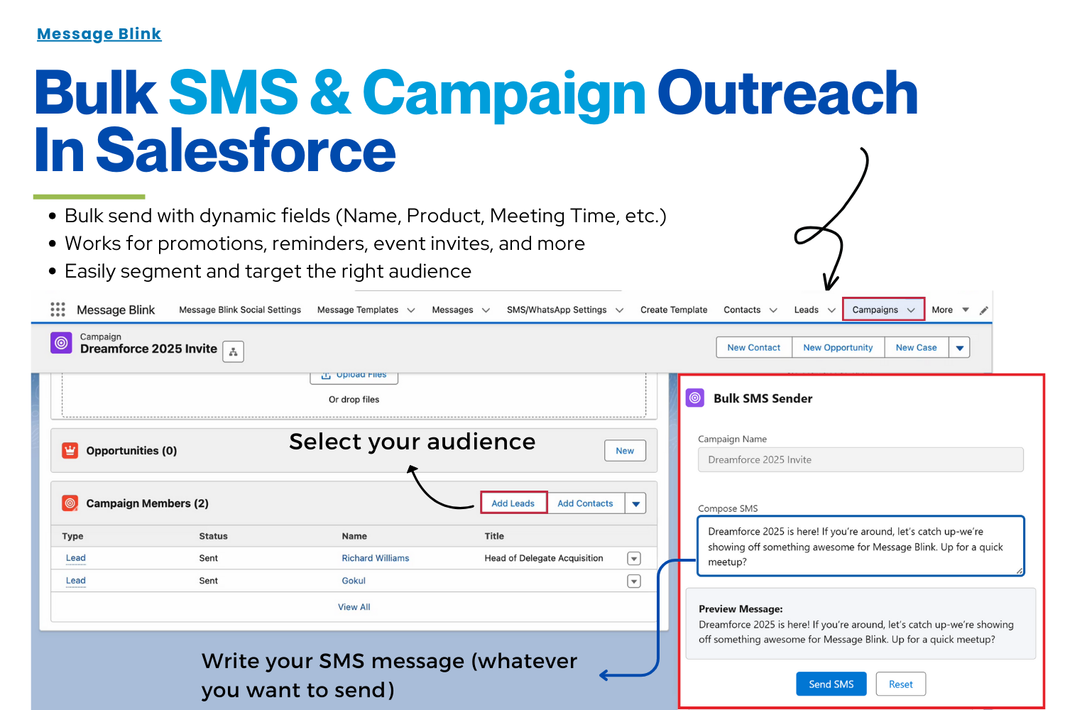 Message Blink - Gallery 17