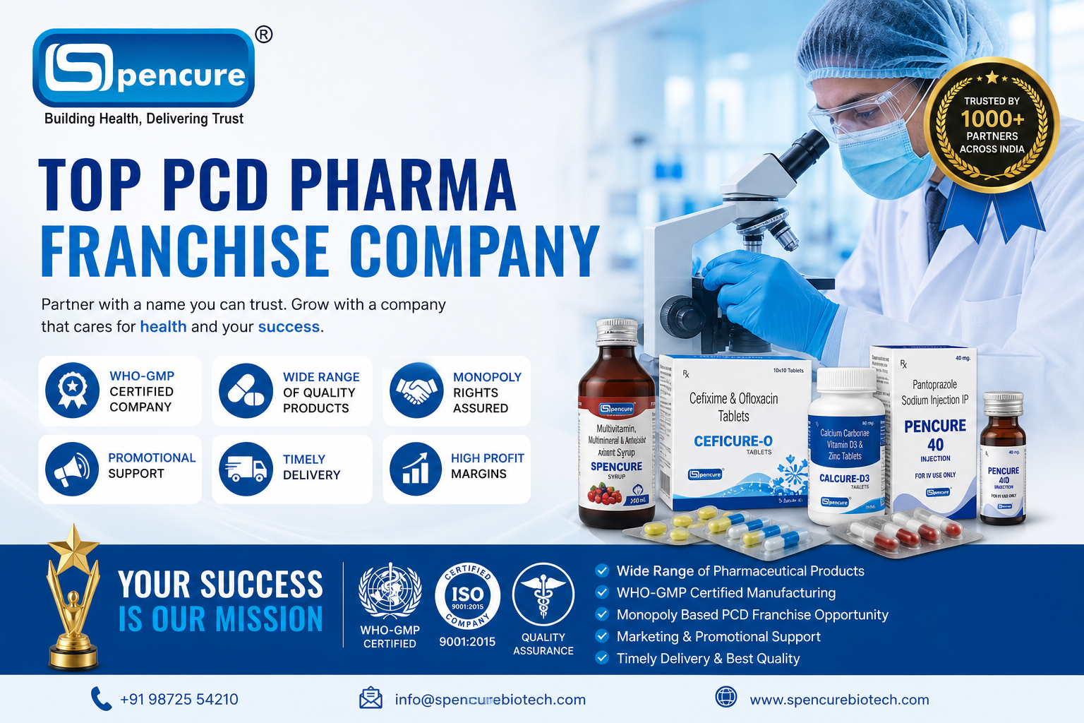Spencure Biotech - Best PCD Pharma Franchise Company - Gallery 1