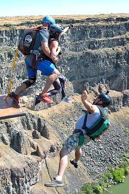 Tandem BASE Jump