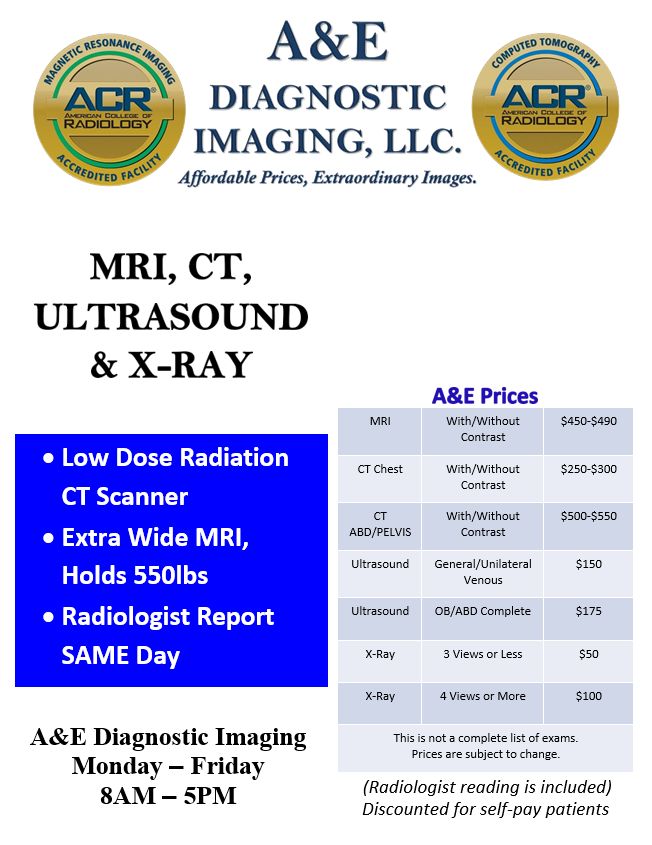 A&amp;E Diagnostic Imaging