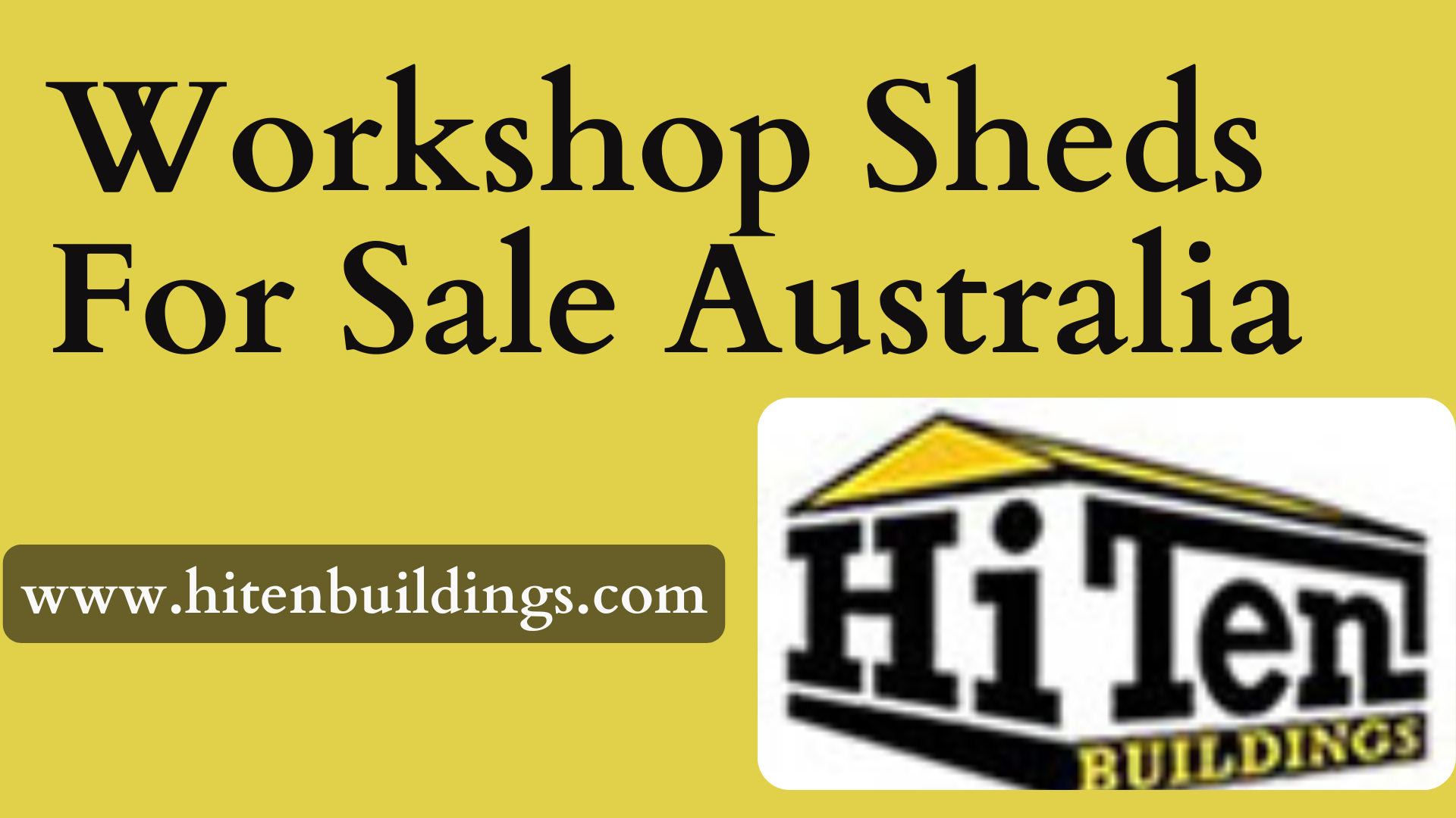 workshop sheds for sale Australia